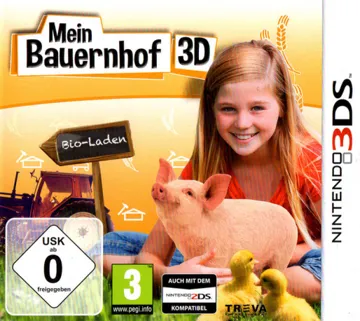 My Life on a Farm 3D (Europe) (En,Fr,De,It,Nl) (Rev 1) box cover front